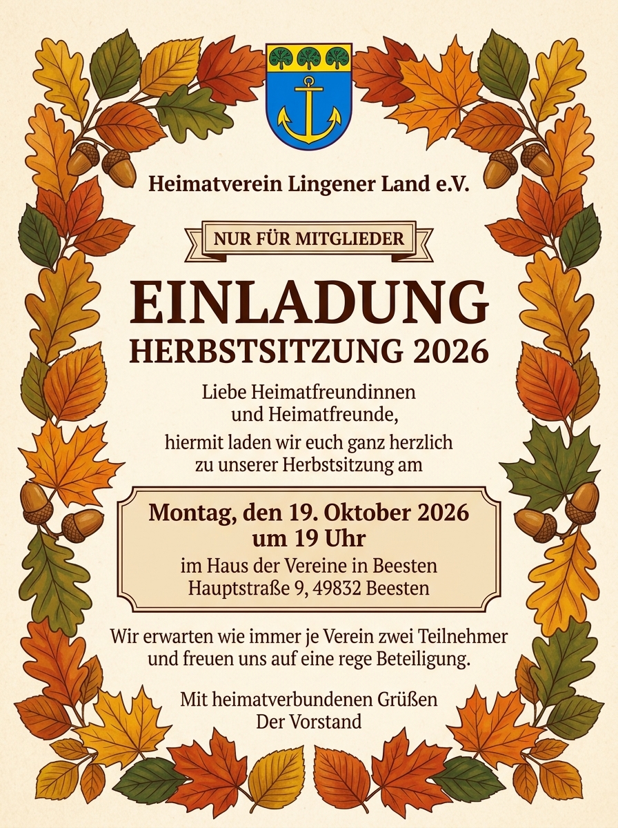 Image - Herbstsitzung in Beesten