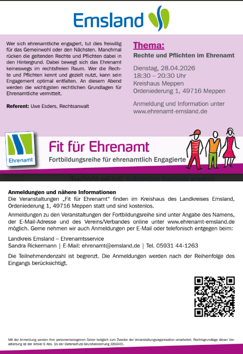 Image - Fit für Ehrenamt