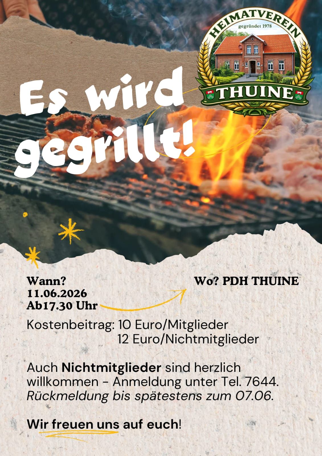 Image - Grillen in Thuine